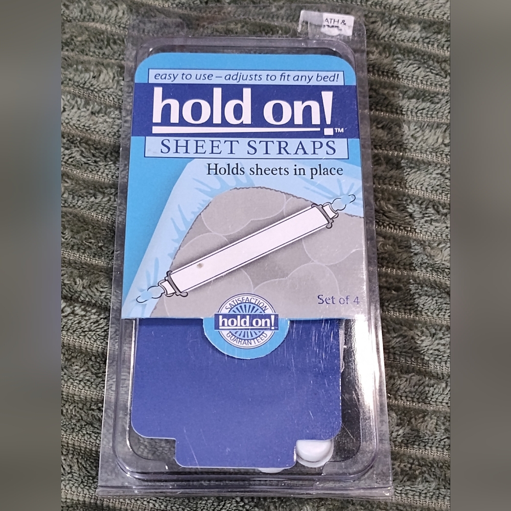 Sheet Straps Set of 4 in Blue